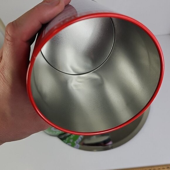 Canadian Tire Moto-Master Oil Red Green Tin Coin Bank Set Promotional Item Decor - Picture 10 of 13